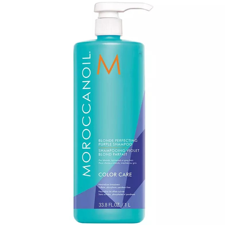 Moroccanoil Color Care Blonde Perfecting Purple Shampoo