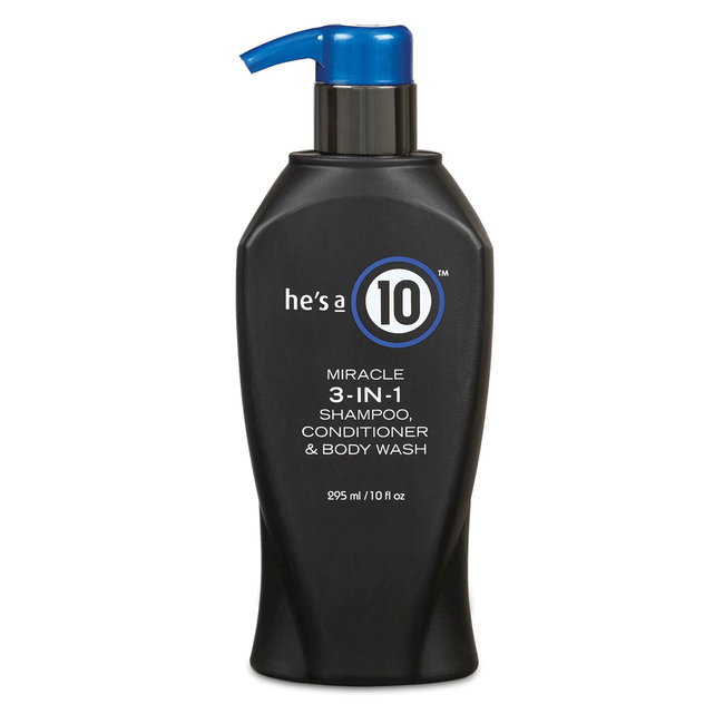 He's A 10 Miracle 3-in-1 Shampoo, Conditioner and Body Wash