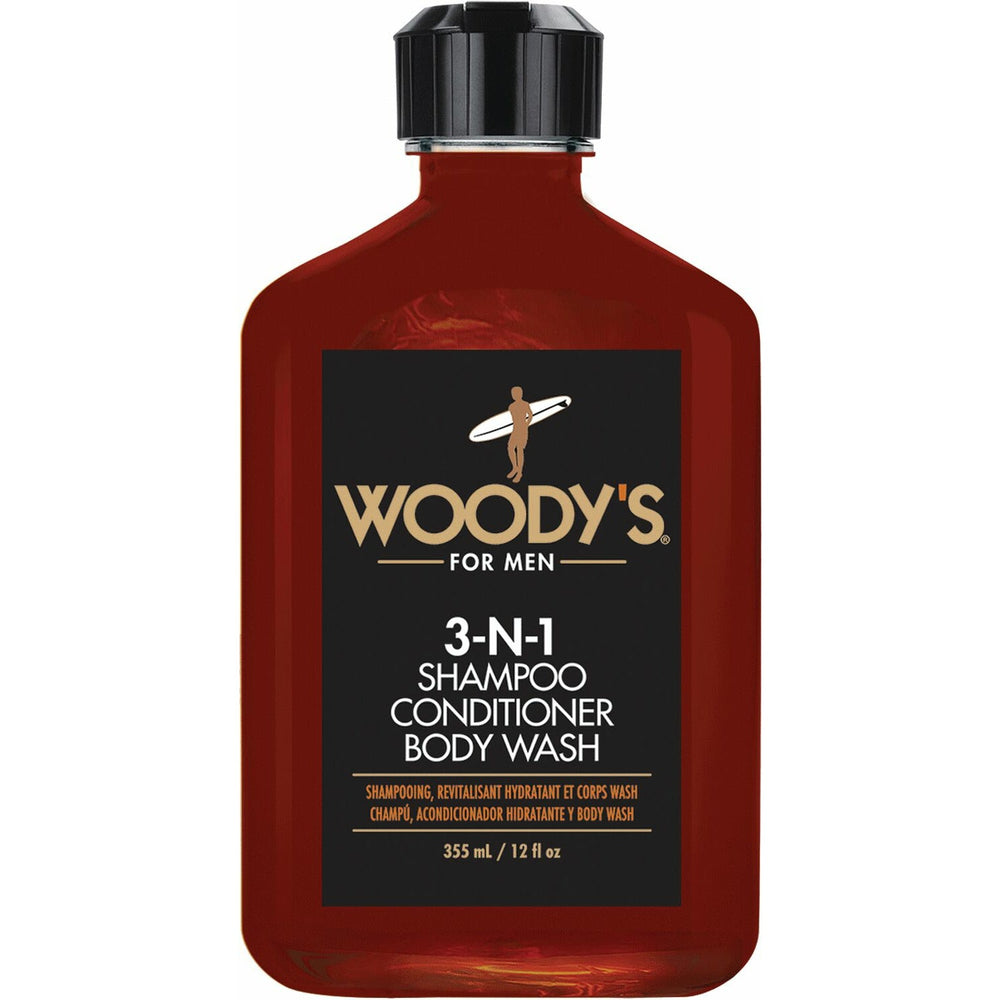 3-in-1 Shampoo, Conditioner, Body Wash